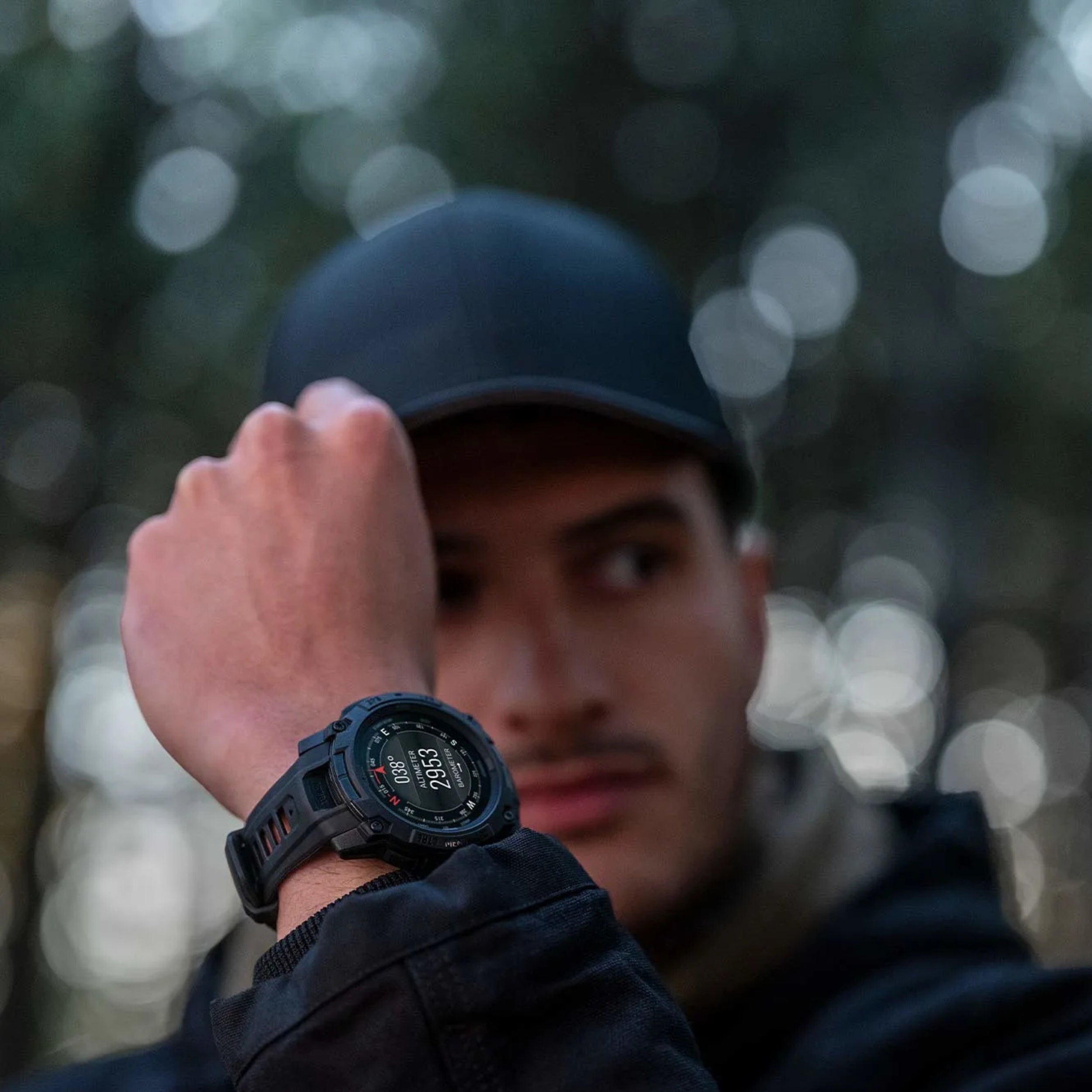 Garmin Instinct 3 Tactical | Tough Smartwatch w/ Solar Charging & 10 ATM Waterproof