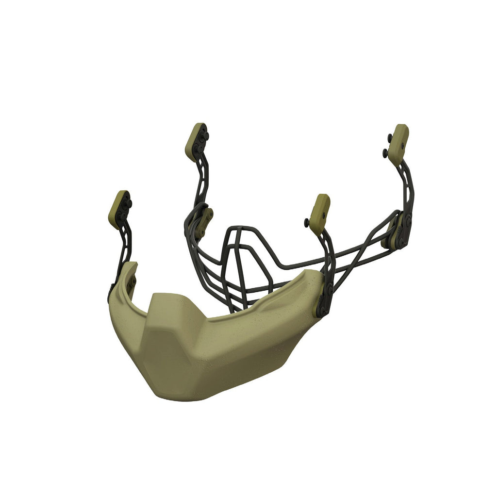 Galvion Viper Mandible Guard | Ballistic and Wired
